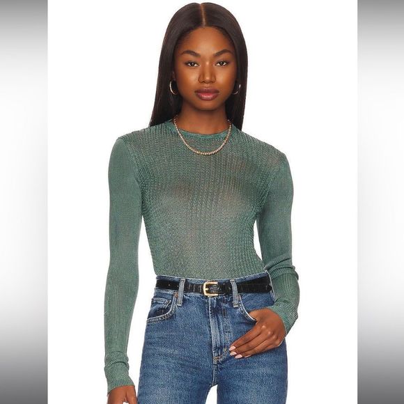 Free People Tops - FREE PEOPLE | H2O Crew Pullover in Jaded